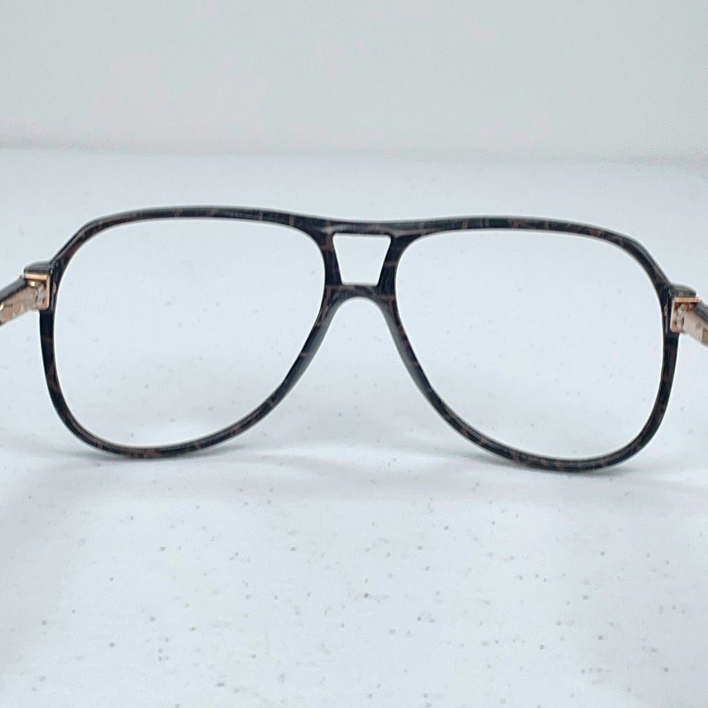 Gucci GG 1100 Aviator Sunglasses Frame, Brown & Gold