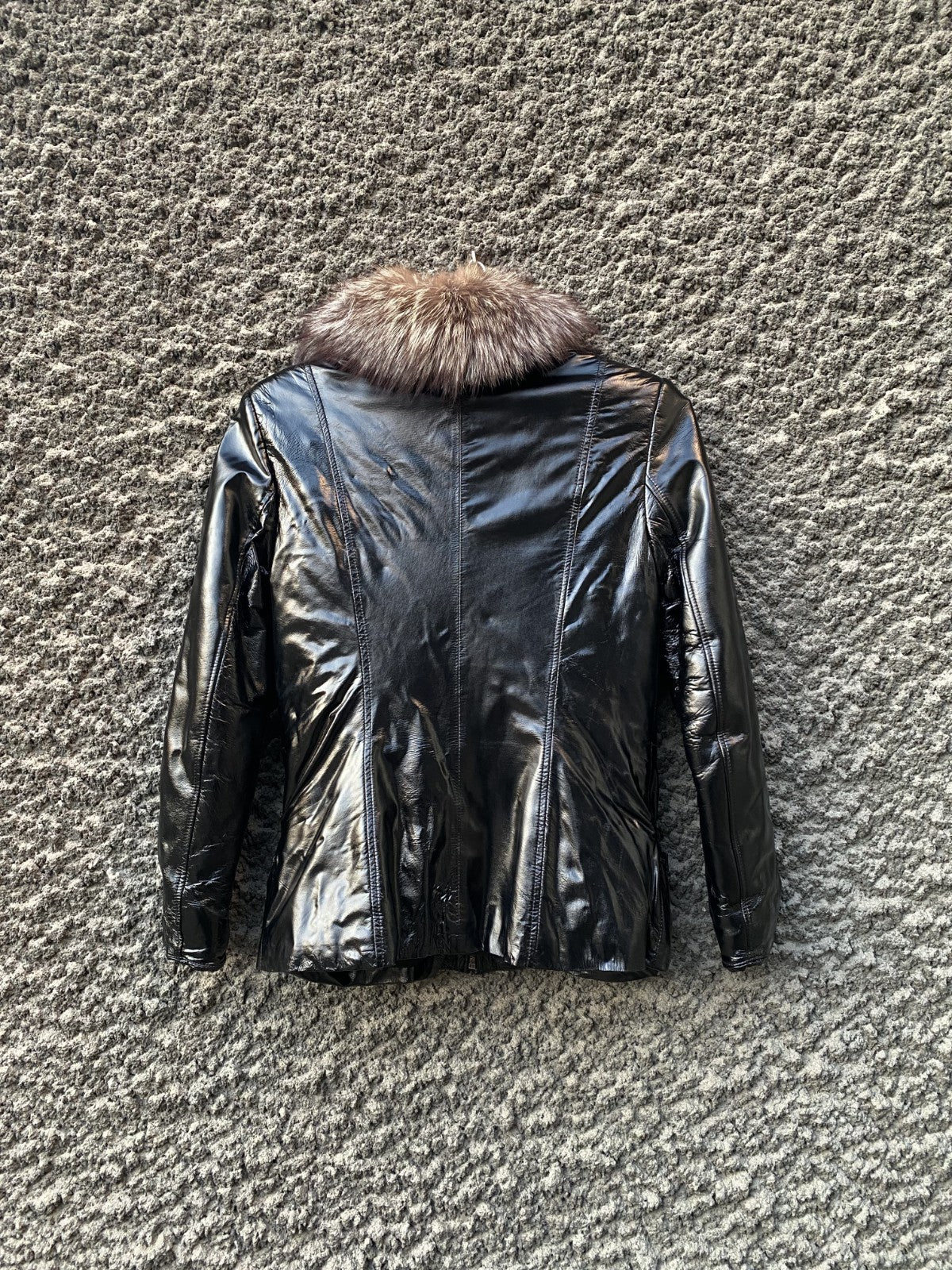 Vintage 90s Japanese Avant Garde Style Leather Jacket