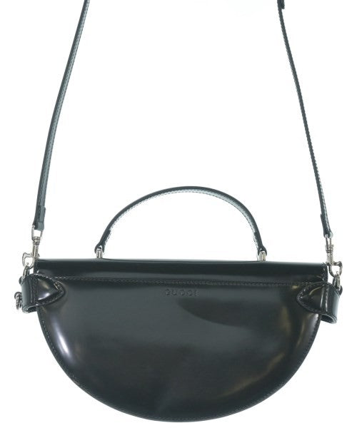 Gucci Half Moon Shoulder Bag, Black Calf Leather