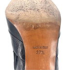 Christian Dior Fall 2000 Croc-Embossed Knee-High Boots