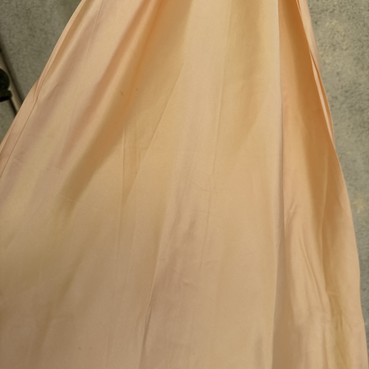 Vintage 1930s Pink Rayon Satin Bias-Cut Slip Gown