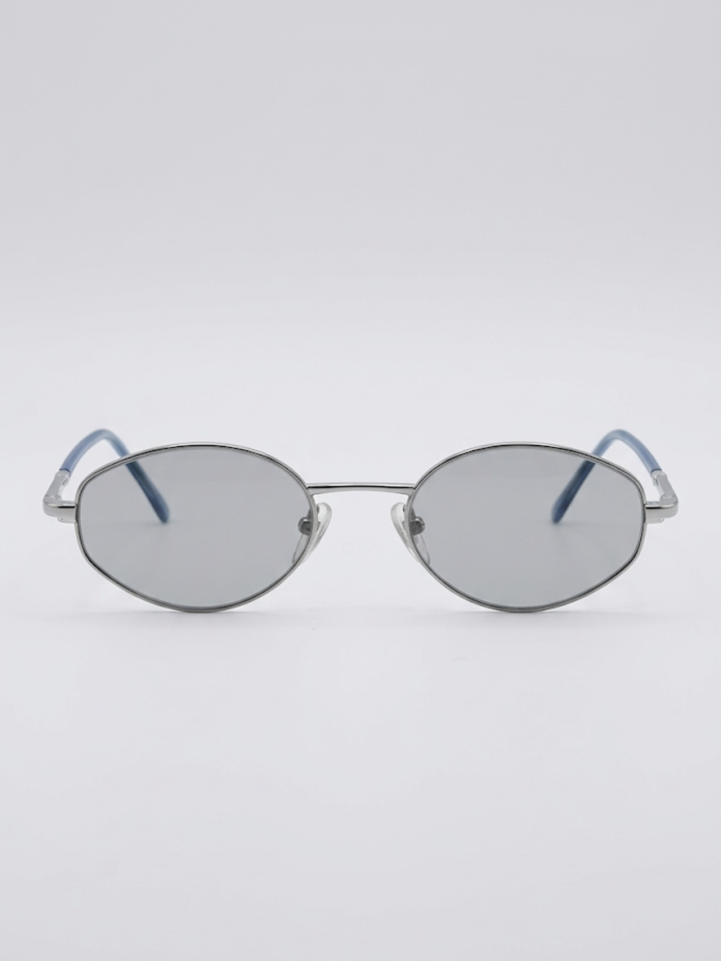 Vintage Gucci GG Oval Metal Eyeglasses Frames
