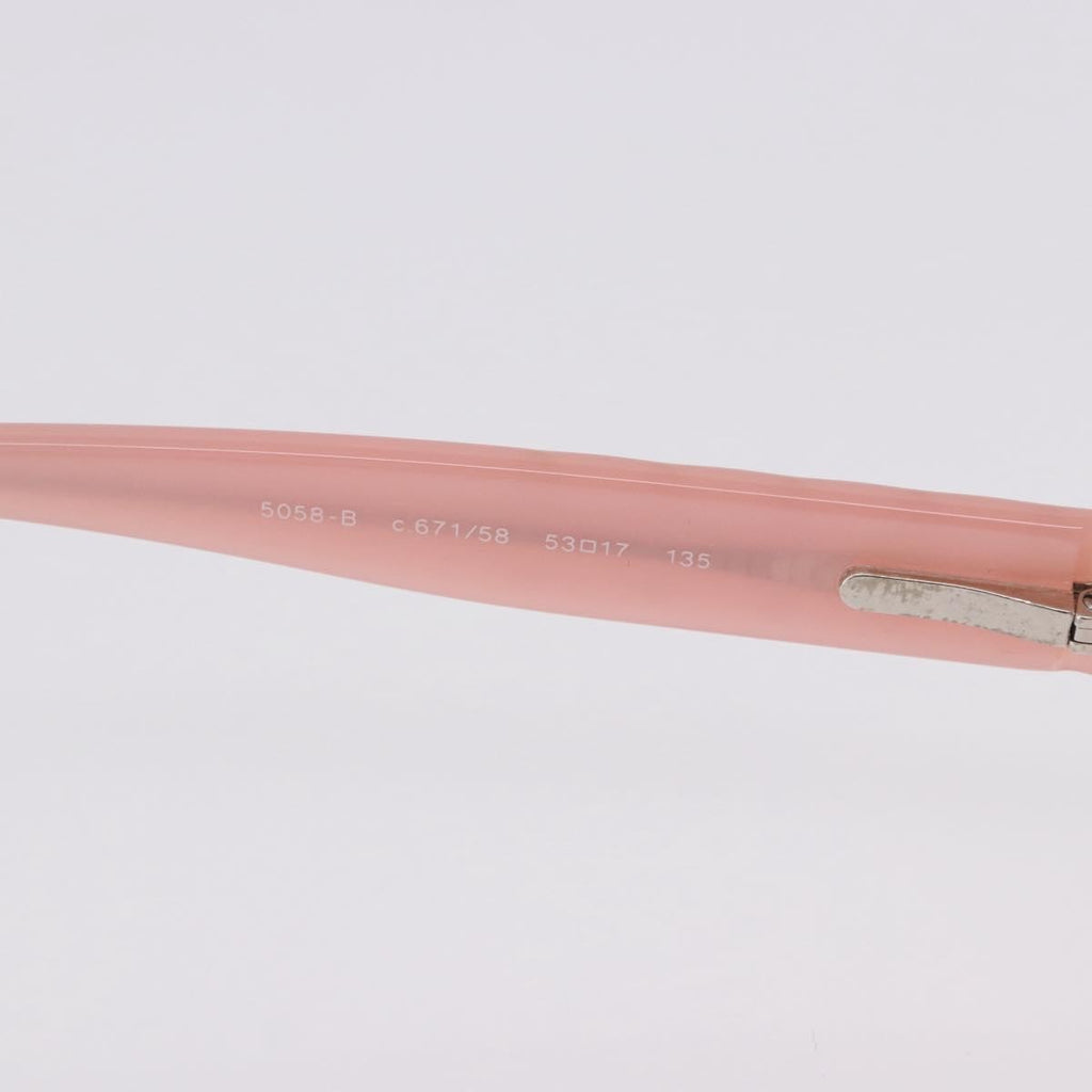 Chanel Pink Plastic CC Sunglasses