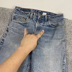 Levi's 505 Distressed Denim Jeans, Faded Wash