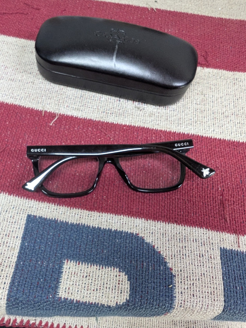 Gucci GG0166O Eyeglasses Frame in Black