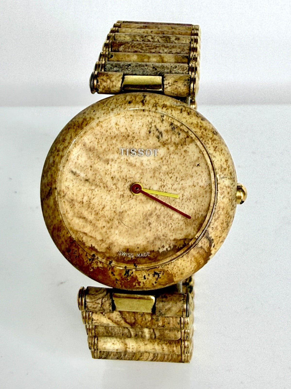 Tissot RockWatch R151 Marble Stone Bracelet Watch