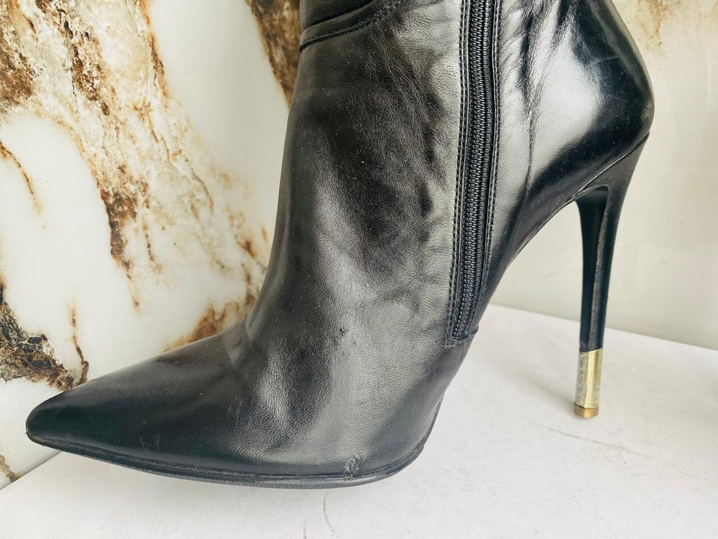 Gianmarco Lorenzi Heeled Boots, Size 37