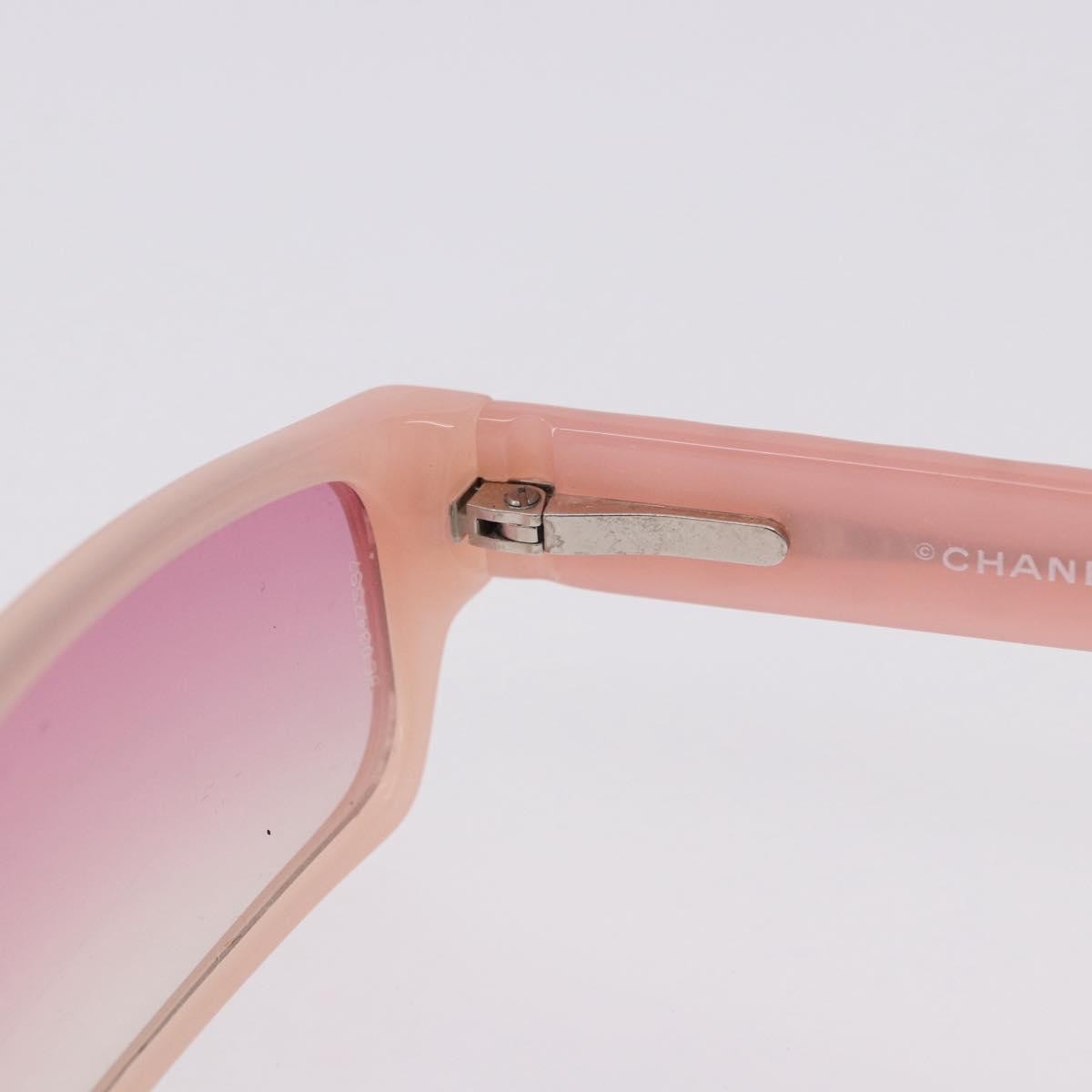 Chanel Pink Plastic CC Sunglasses