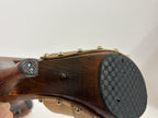 Gucci Gold Leather Horsebit Wood Sandal Heels