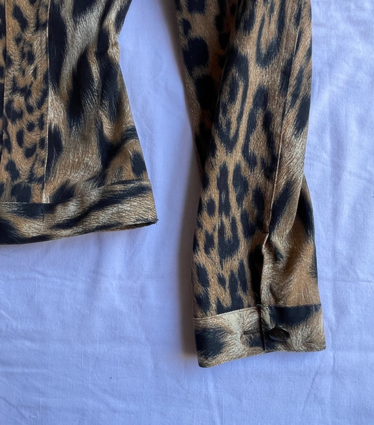 Just Cavalli Leopard Print Two-Piece Set