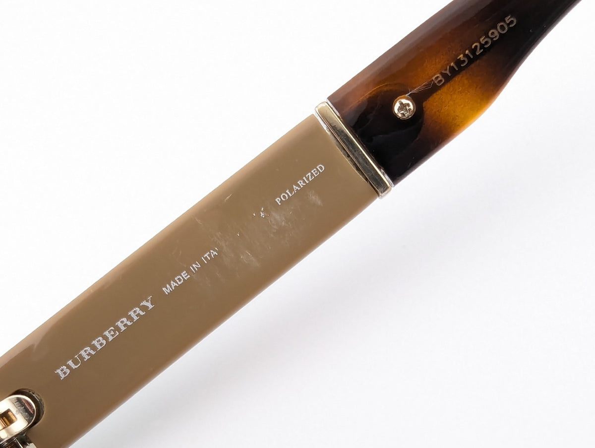 Burberry Brown Tortoise Sunglasses