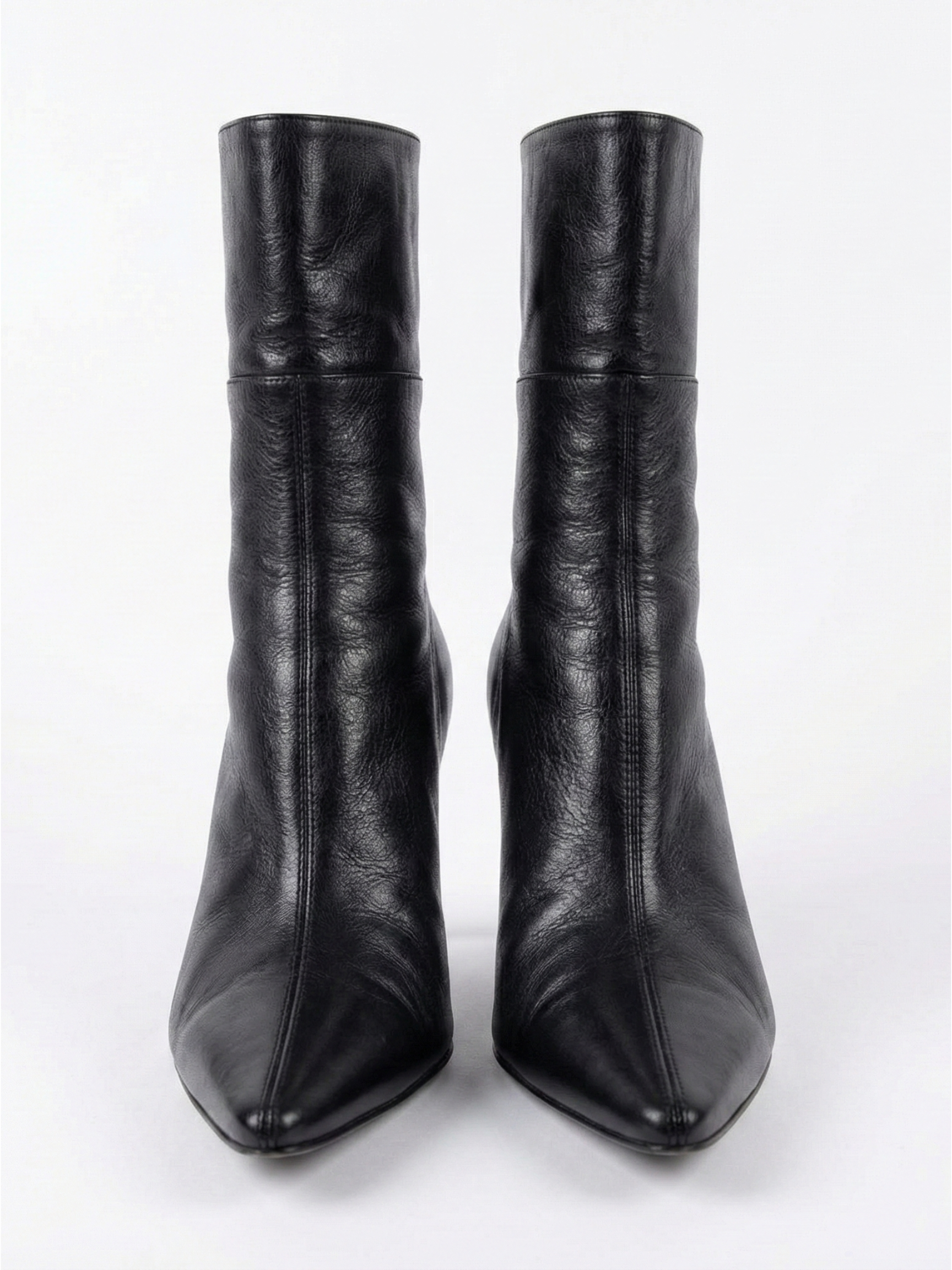 Vintage Gucci Black Leather Boots (9B)