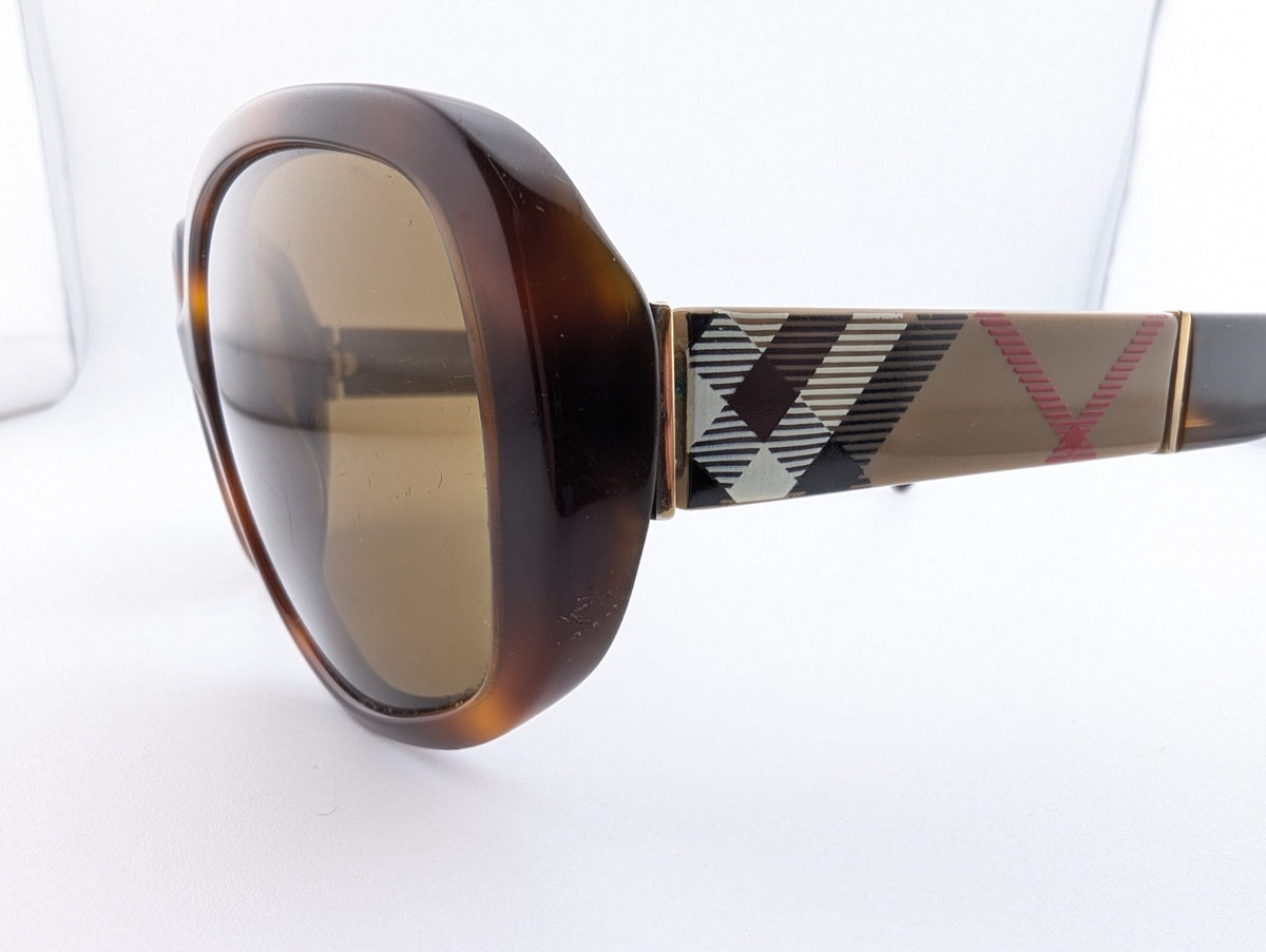 Burberry Brown Tortoise Sunglasses