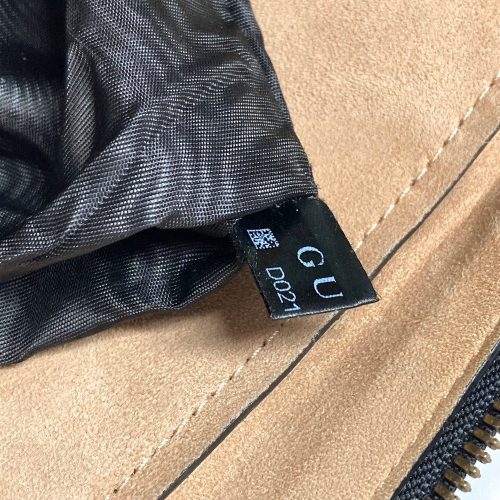 Gucci Black Leather Duffle Bag