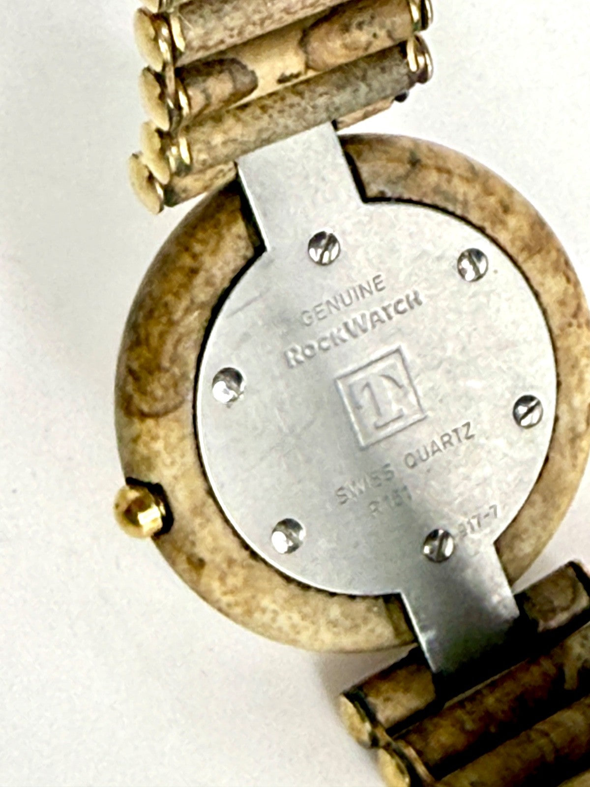 Tissot RockWatch R151 Marble Stone Bracelet Watch