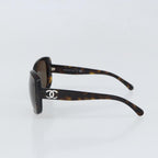 Chanel Black Plastic CC Sunglasses