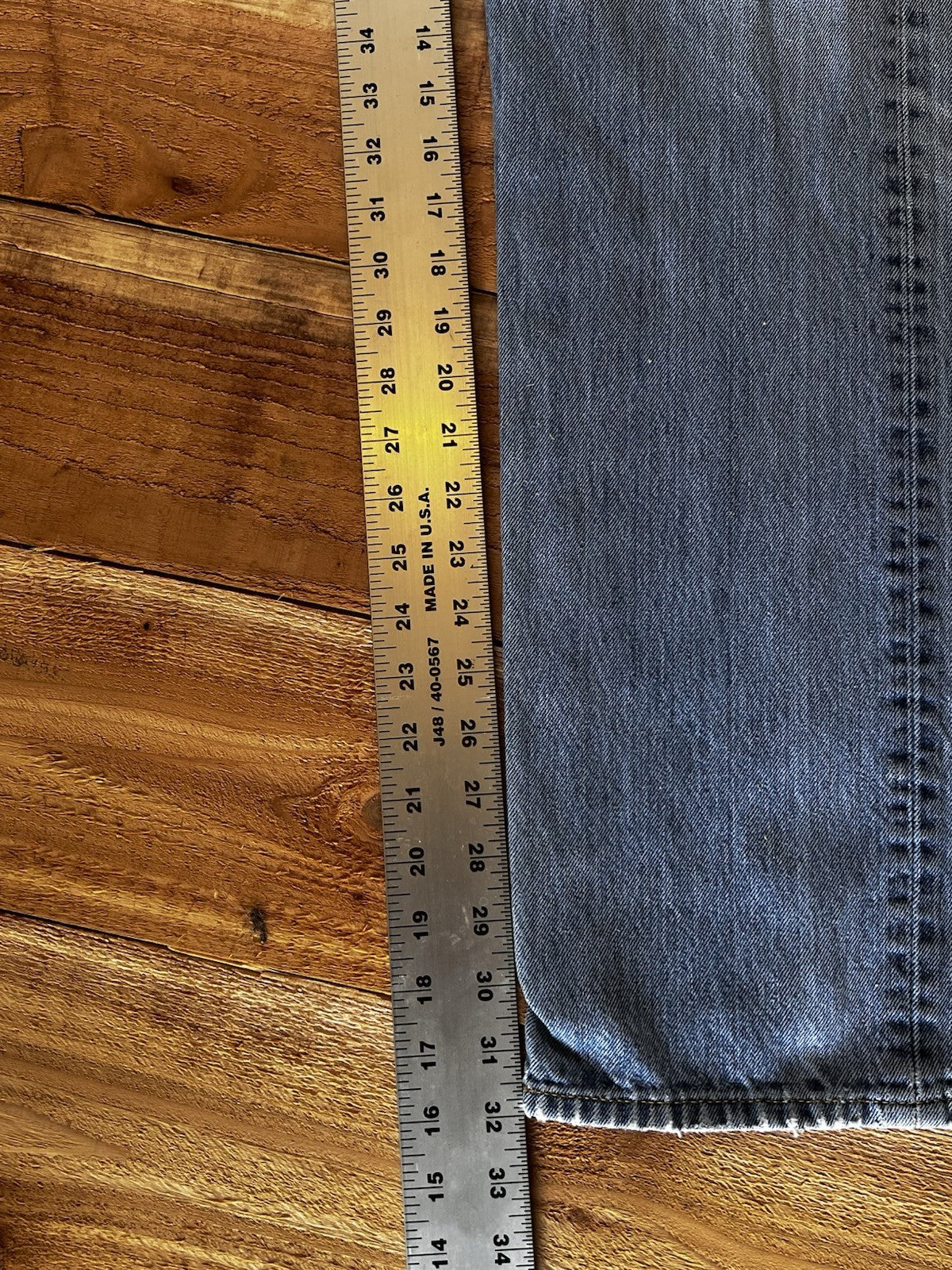 Levi's 501 Straight Fit Denim Jeans, Blue Light Wash