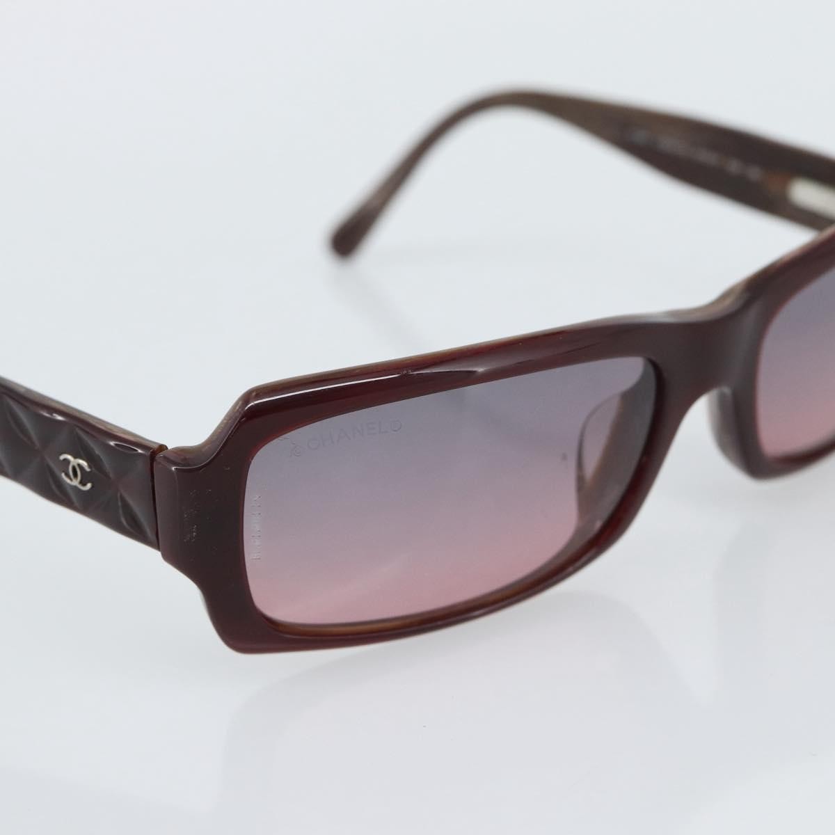 Chanel Sunglasses, Brown Plastic with CC Logo