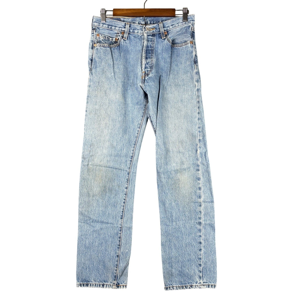 Levi's 501 Jeans - Light Wash Blue Straight Leg