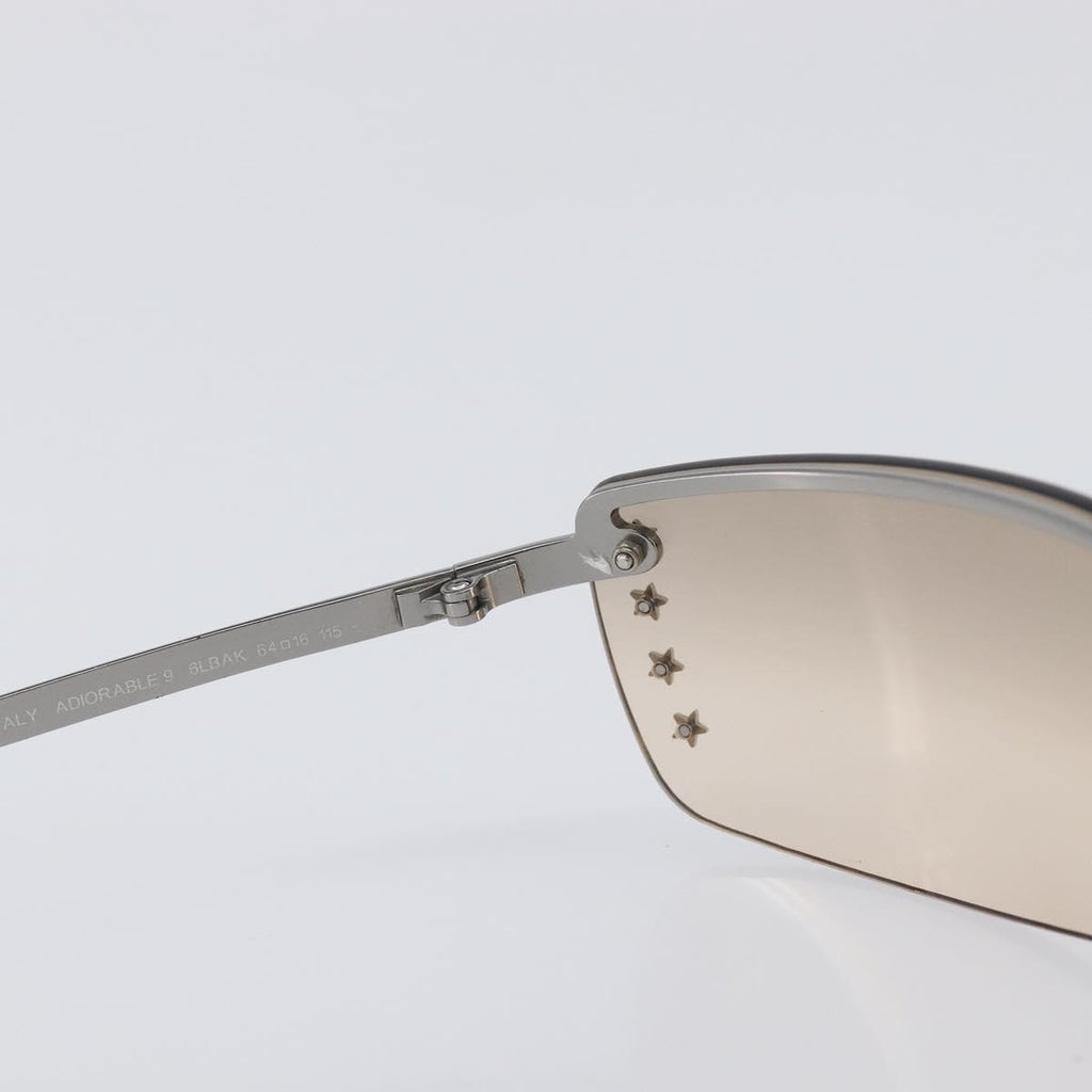 Christian Dior Sunglasses, Brown Metal Frame