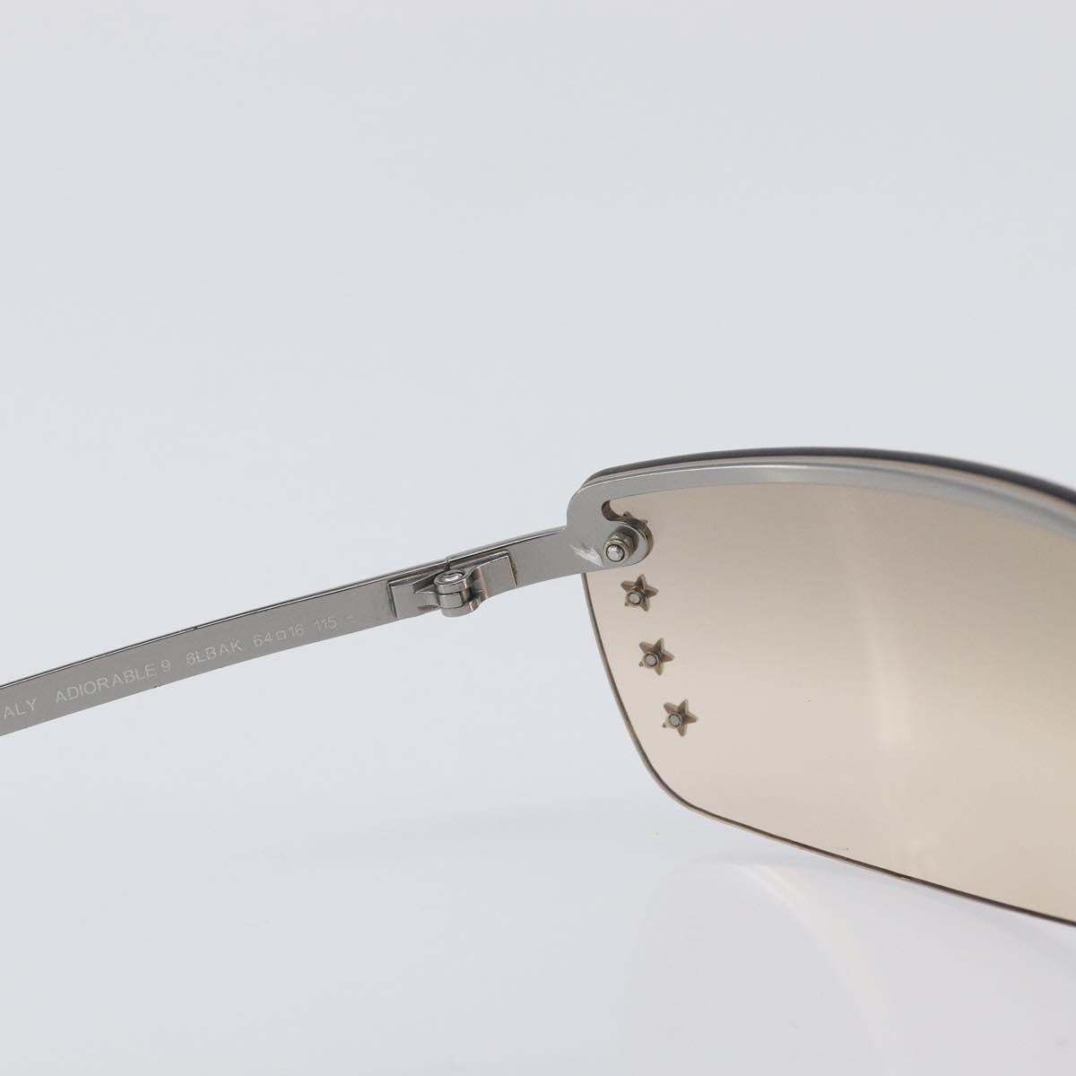 Christian Dior Sunglasses, Brown Metal Frame