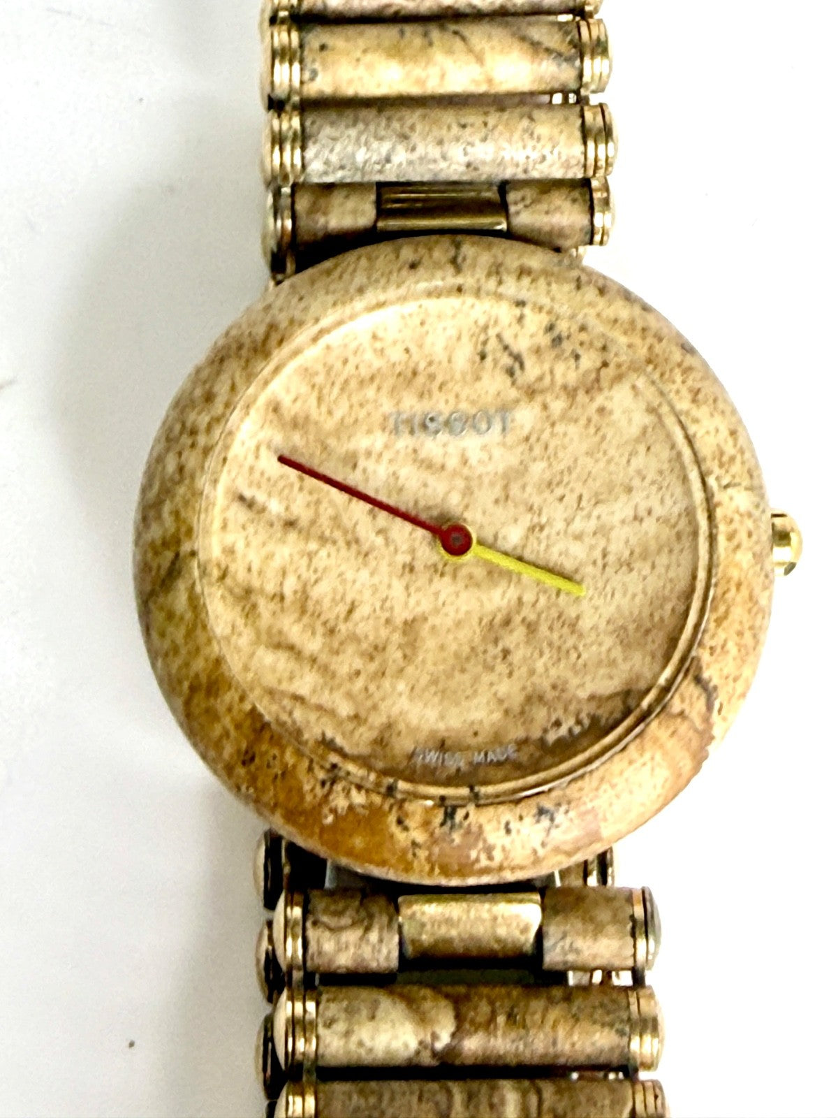 Tissot RockWatch R151 Marble Stone Bracelet Watch