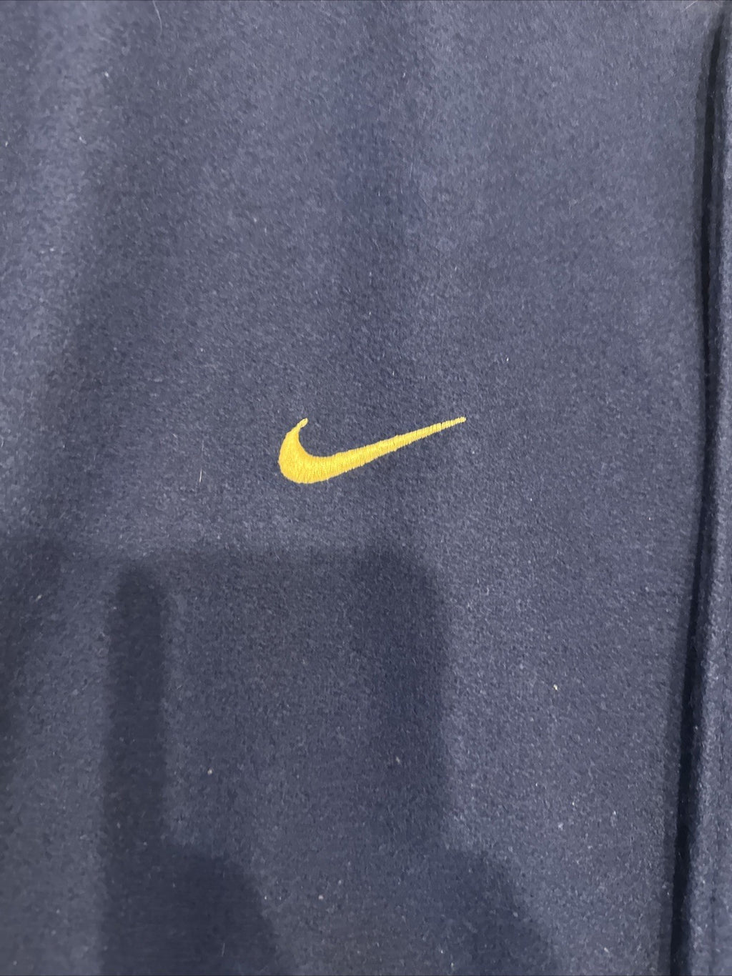 Nike NCAA Varsity Bomber Jacket with Leather Sleeves