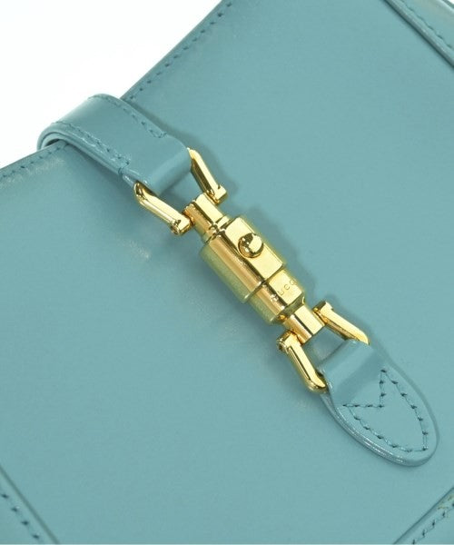 Gucci Jackie 1961 2Way Shoulder Bag in Light Blue Leather