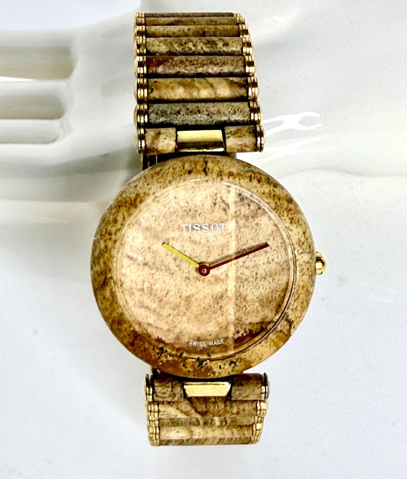 Tissot RockWatch R151 Marble Stone Bracelet Watch
