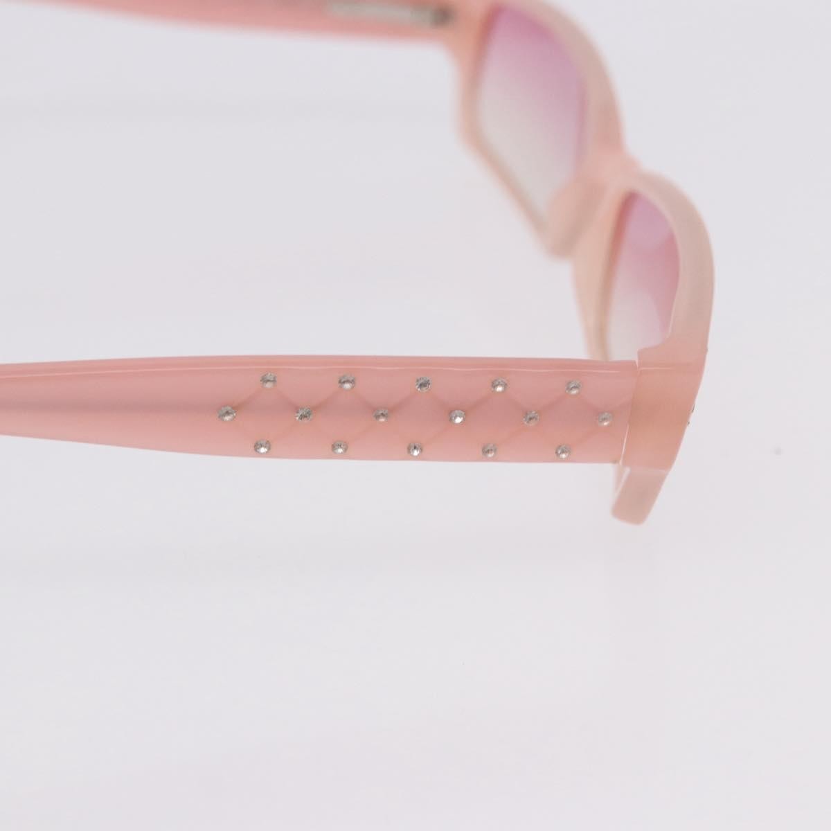 Chanel Pink Plastic CC Sunglasses