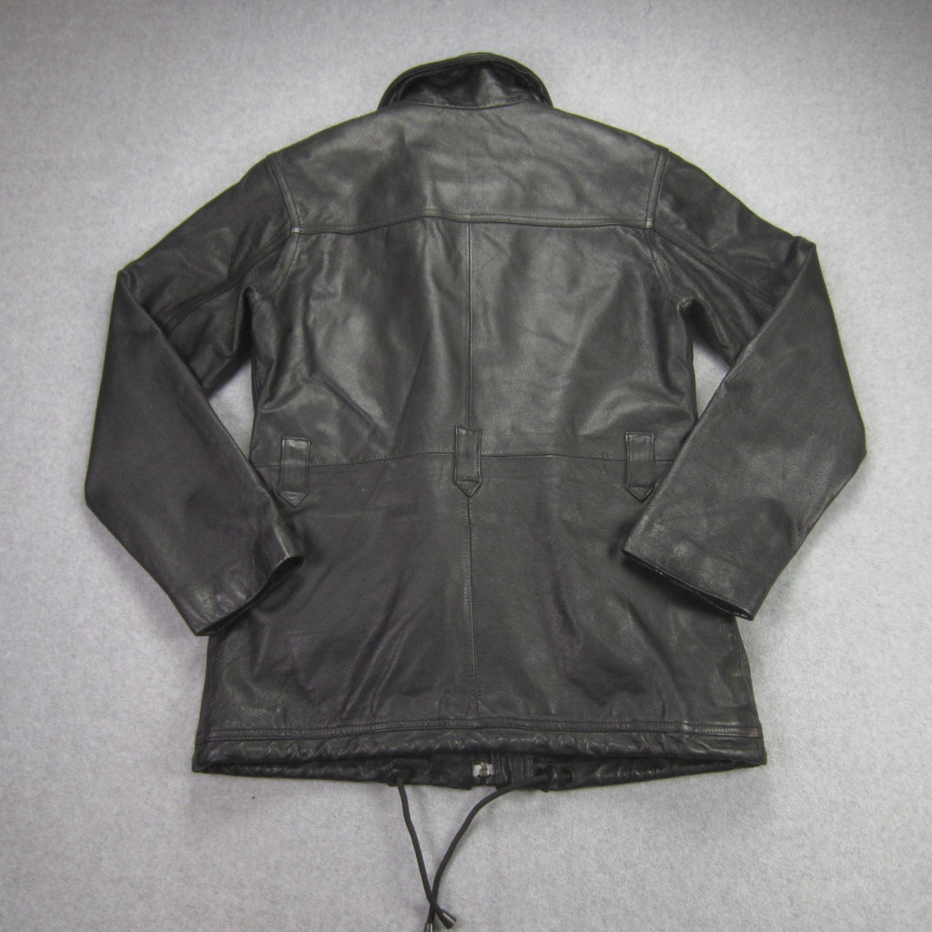 Wilsons Leather Jacket - Black Leather with Removable Thinsulate Liner
