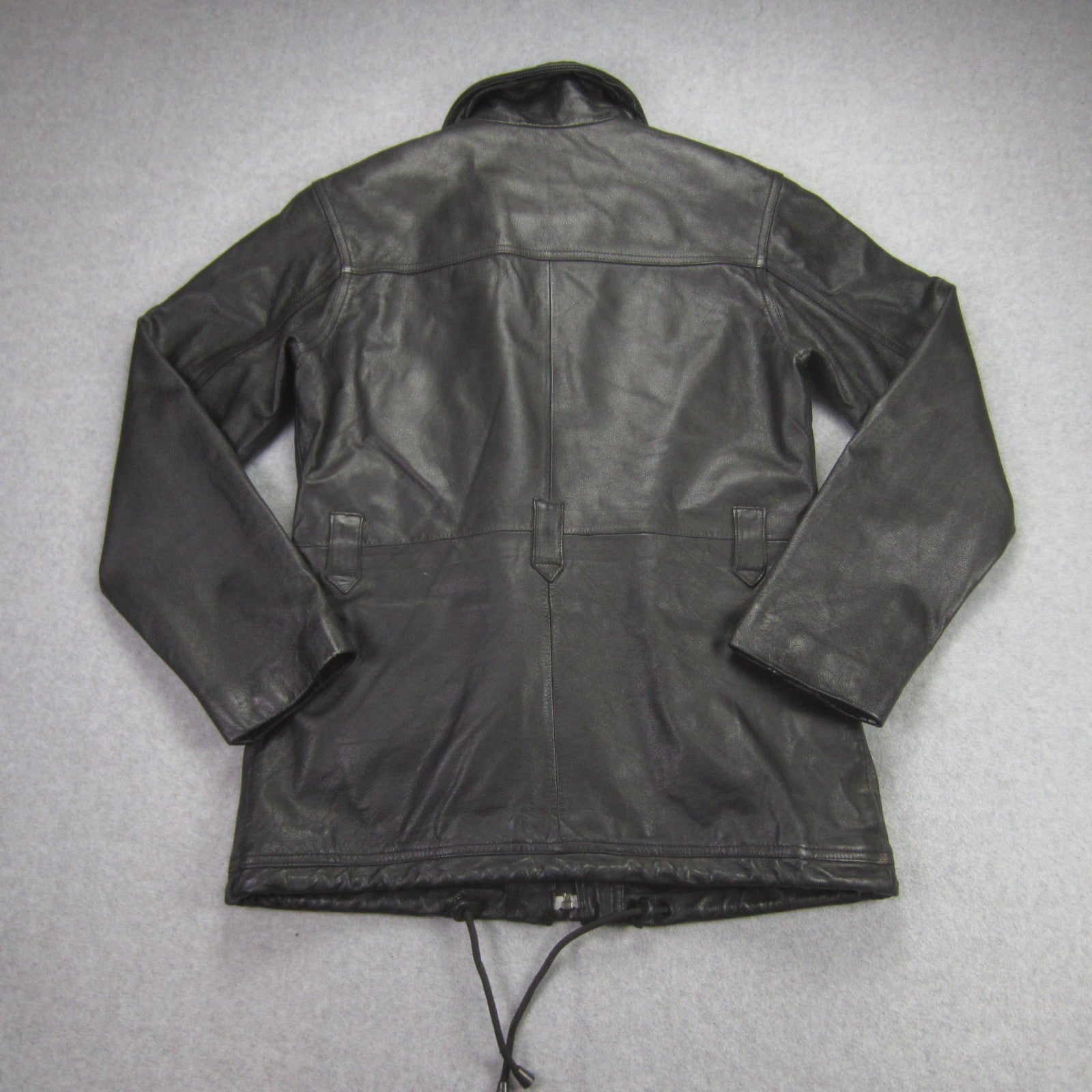 Wilsons Leather Jacket - Black Leather with Removable Thinsulate Liner