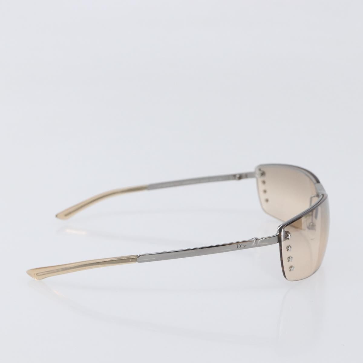 Christian Dior Sunglasses, Brown Metal Frame