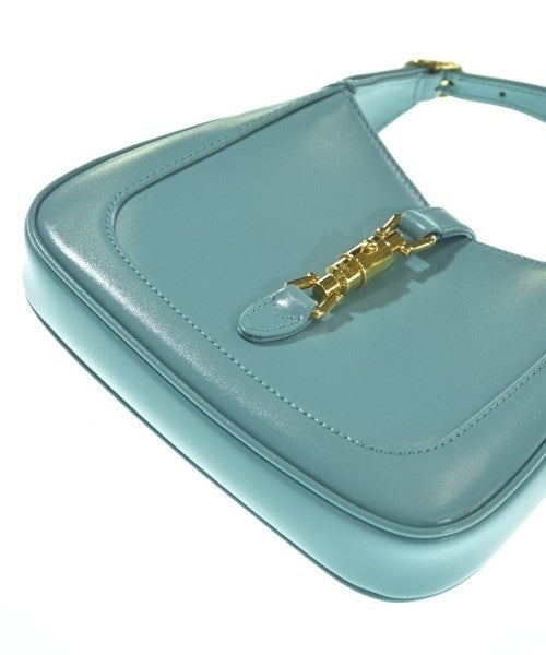 Gucci Jackie 1961 2Way Shoulder Bag in Light Blue Leather