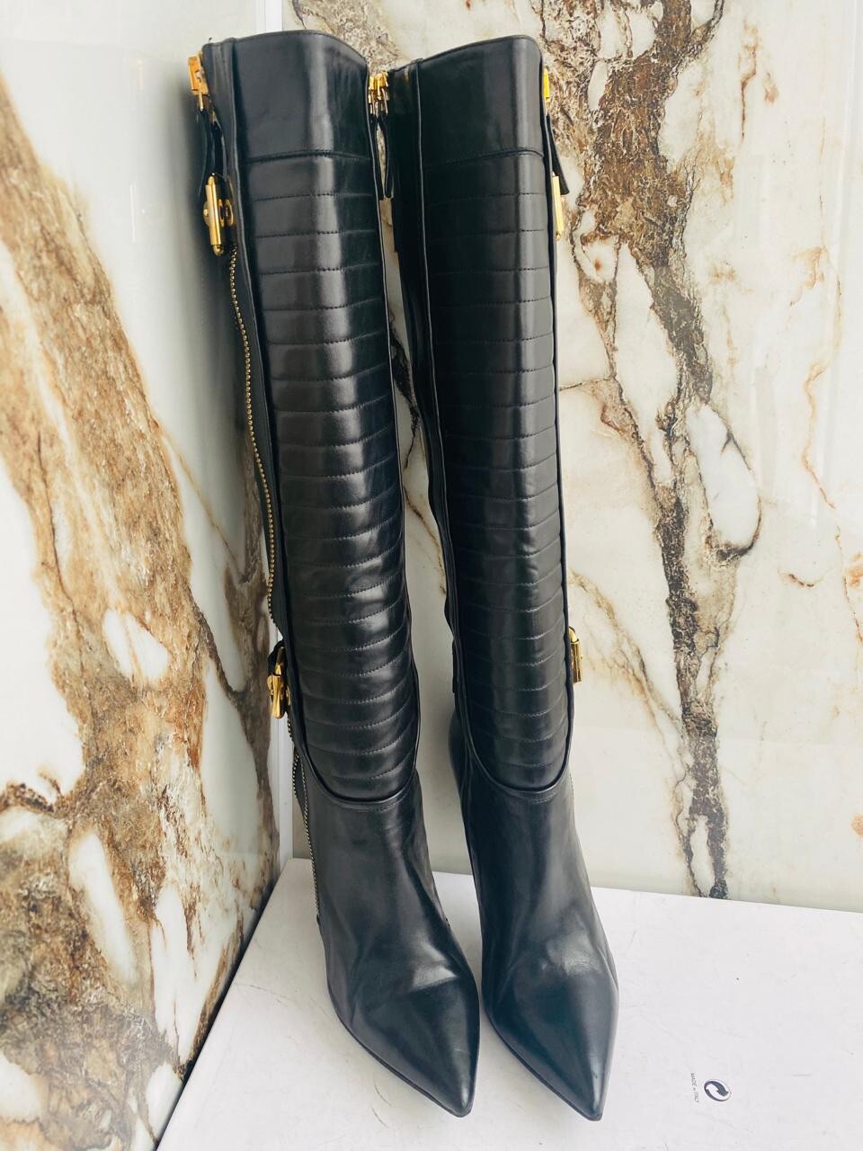 Gianmarco Lorenzi Heeled Boots, Size 37
