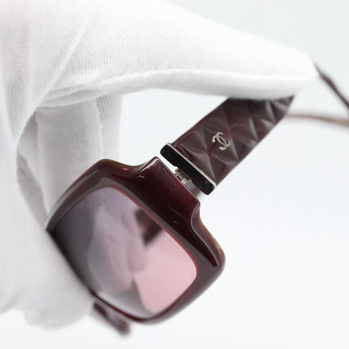 Chanel Sunglasses, Brown Plastic with CC Logo
