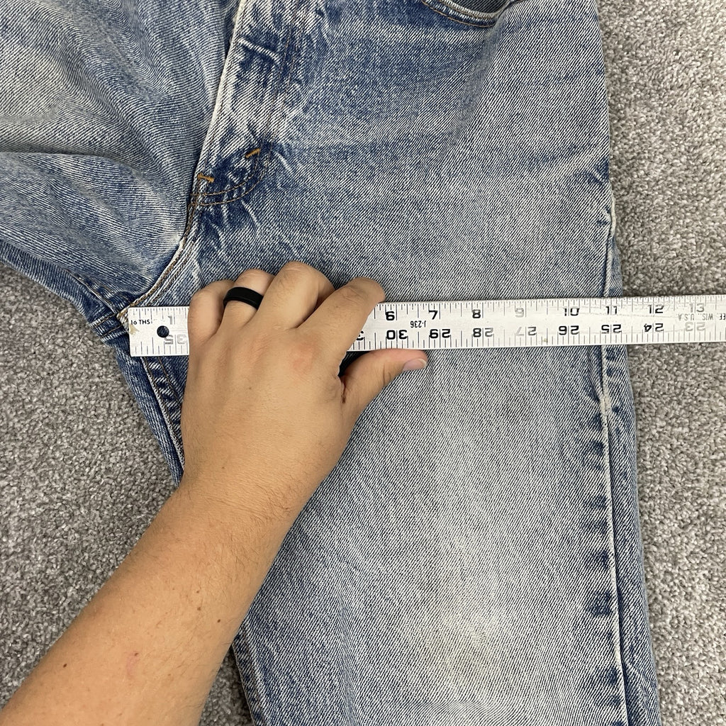 Levi's 505 Distressed Denim Jeans, Faded Wash