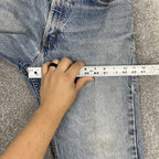 Levi's 505 Distressed Denim Jeans, Faded Wash