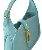 Gucci Jackie 1961 2Way Shoulder Bag in Light Blue Leather