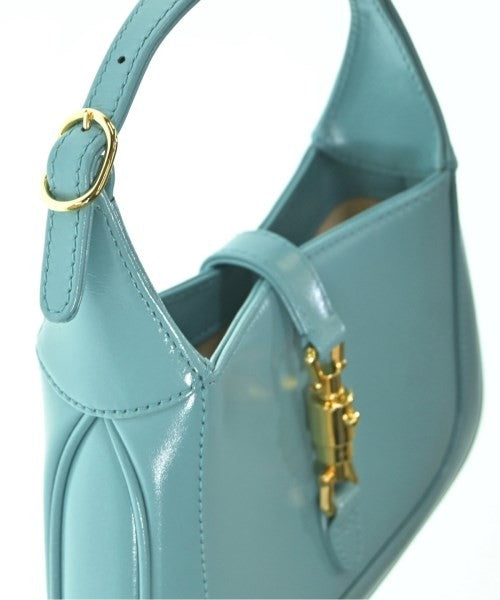 Gucci Jackie 1961 2Way Shoulder Bag in Light Blue Leather