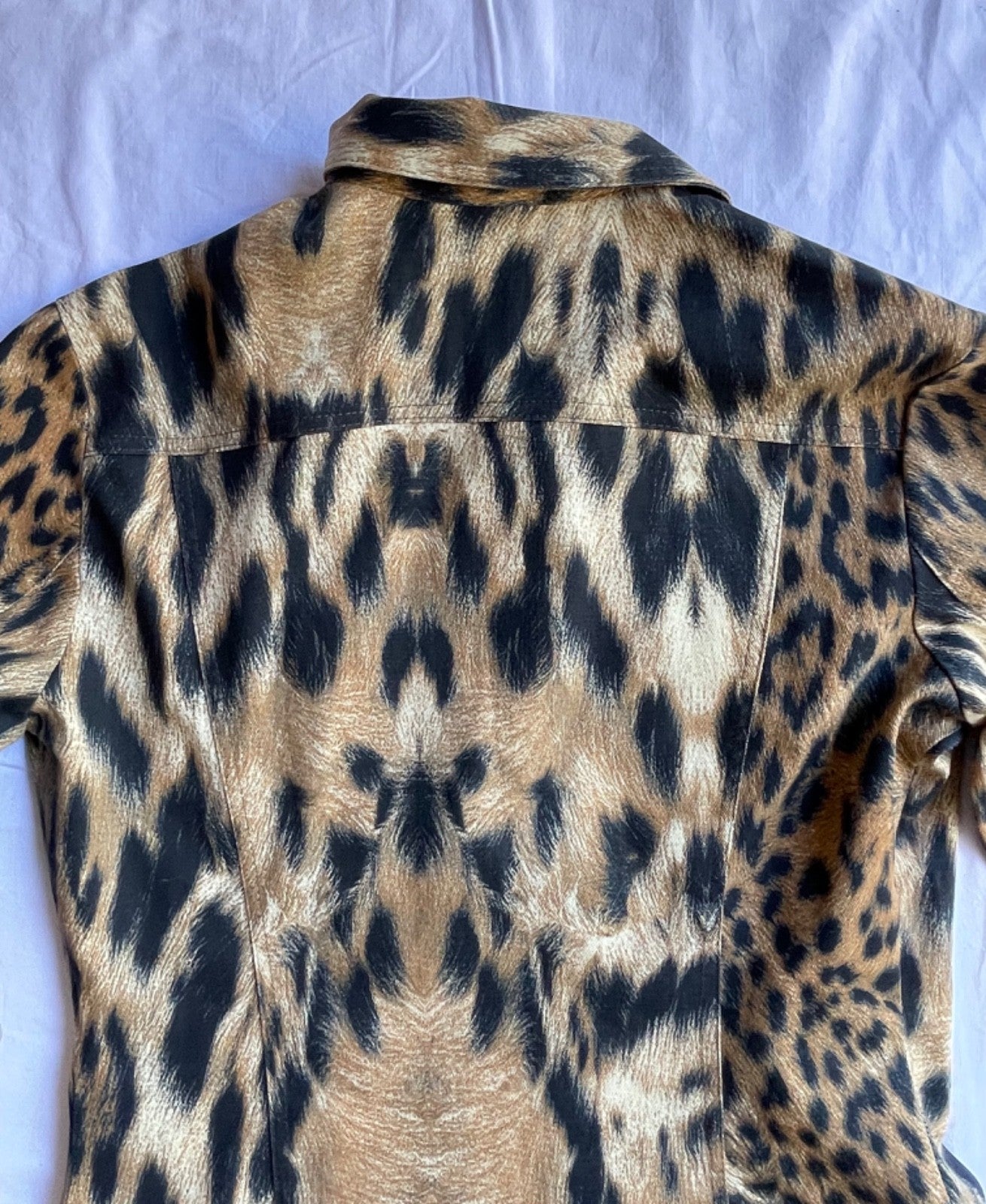Just Cavalli Leopard Print Two-Piece Set