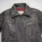 Wilsons Leather Jacket - Black Leather with Removable Thinsulate Liner