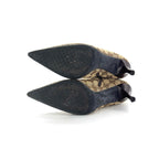 Gucci by Tom Ford GG Monogram Canvas Pointed-Toe Ankle Boots
