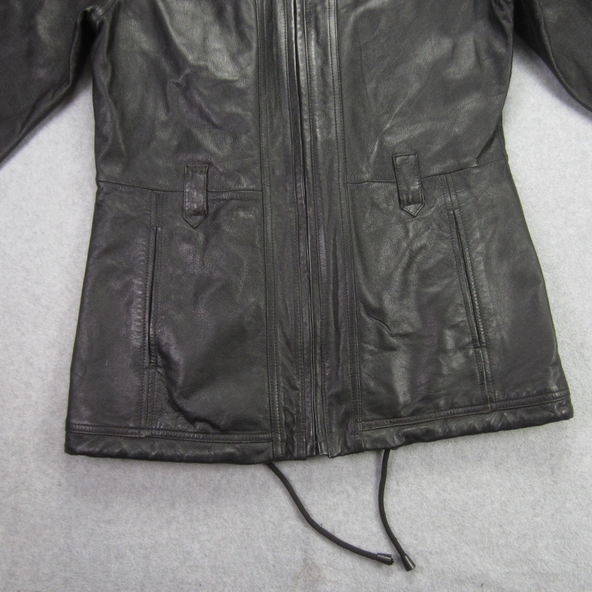 Wilsons Leather Jacket - Black Leather with Removable Thinsulate Liner