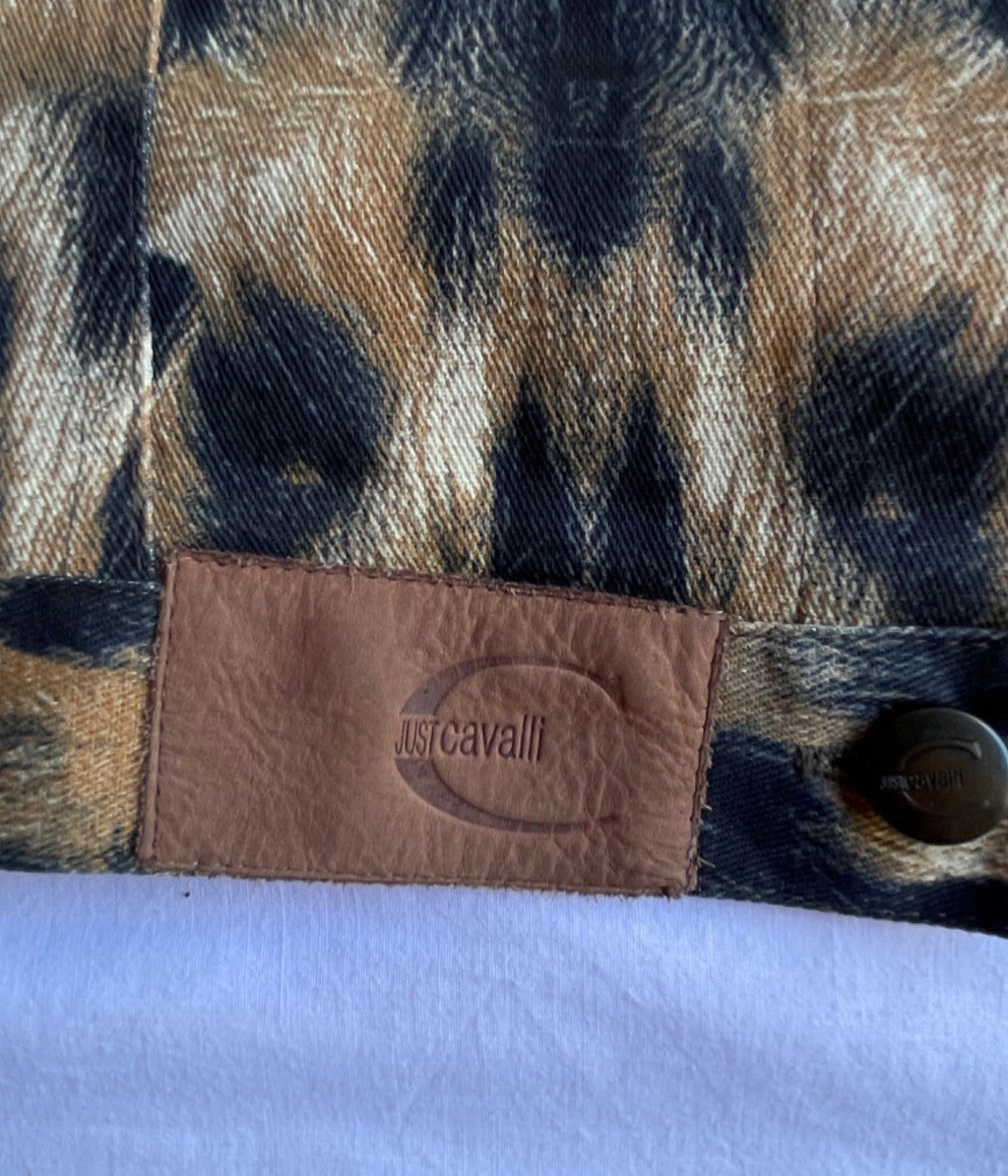 Just Cavalli Leopard Print Two-Piece Set
