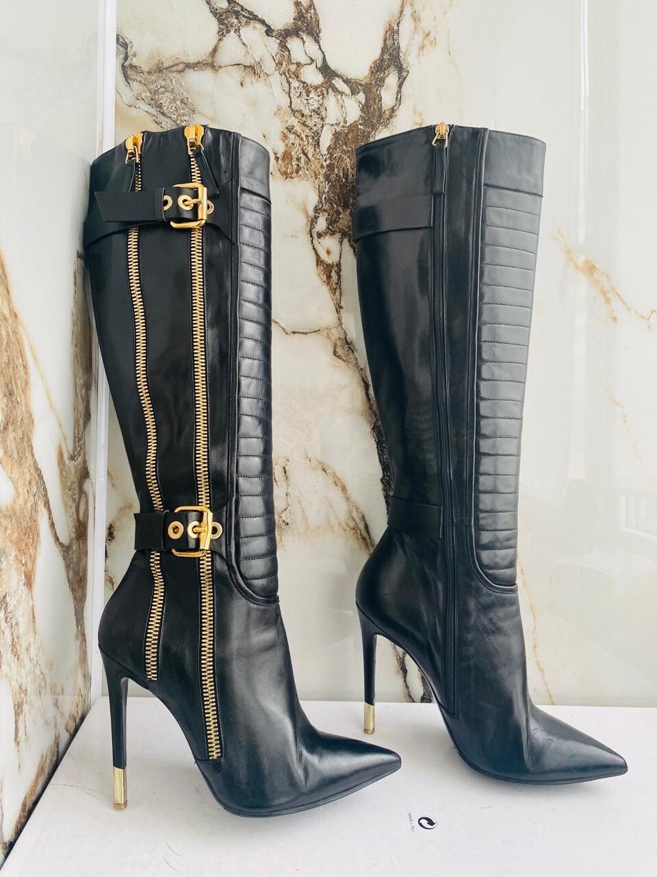 Gianmarco Lorenzi Heeled Boots, Size 37