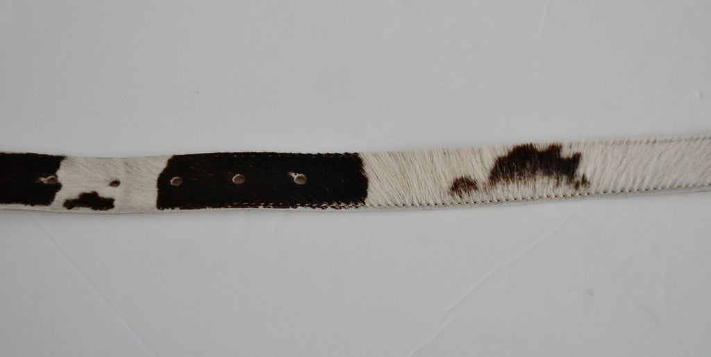 Vintage Gap Cow Hair Leather Belt, Made in USA