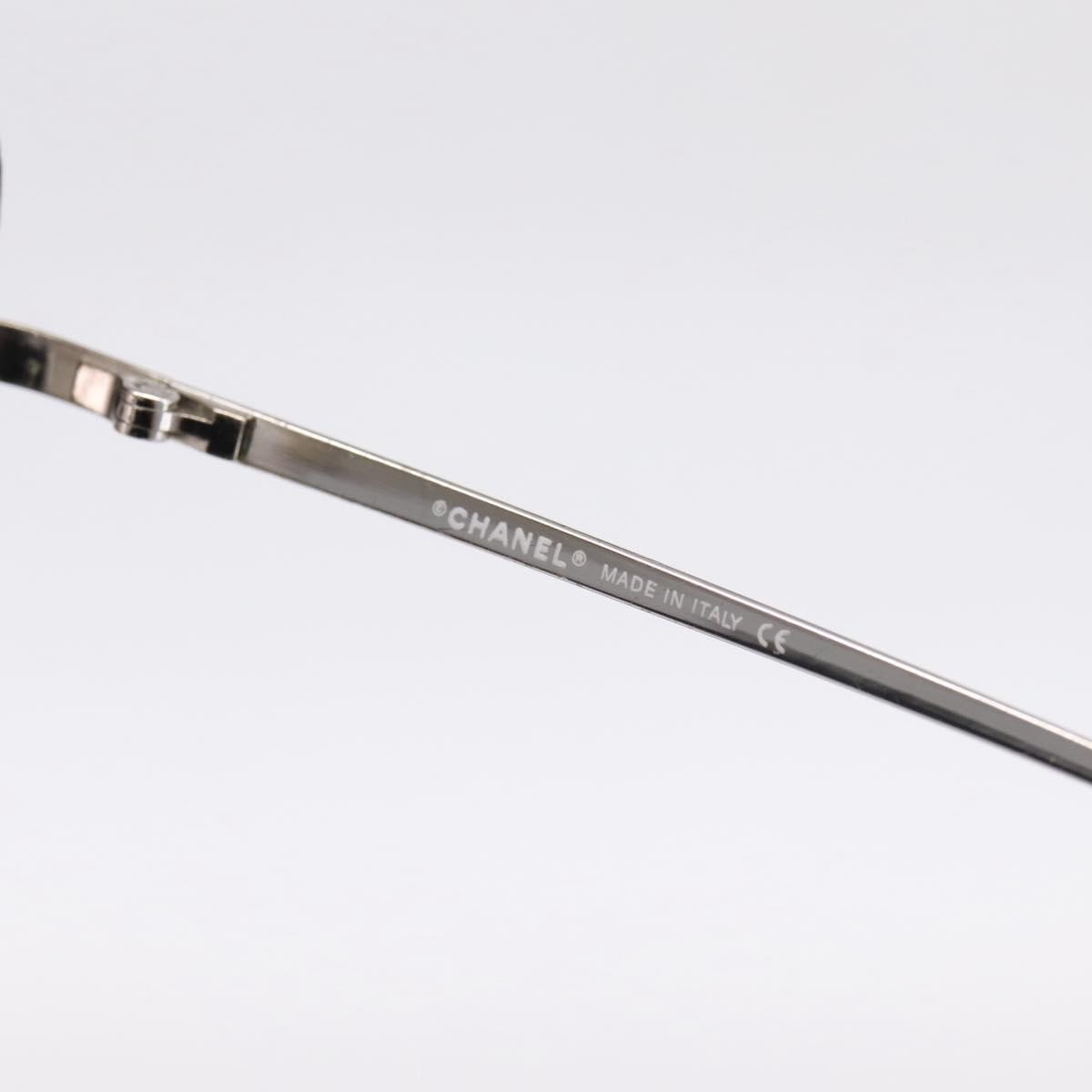 Chanel Silver Metal CC Sunglasses