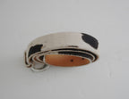 Vintage Gap Cow Hair Leather Belt, Made in USA