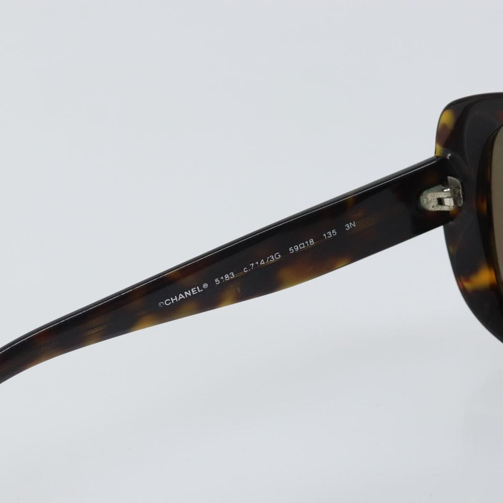 Chanel Black Plastic CC Sunglasses